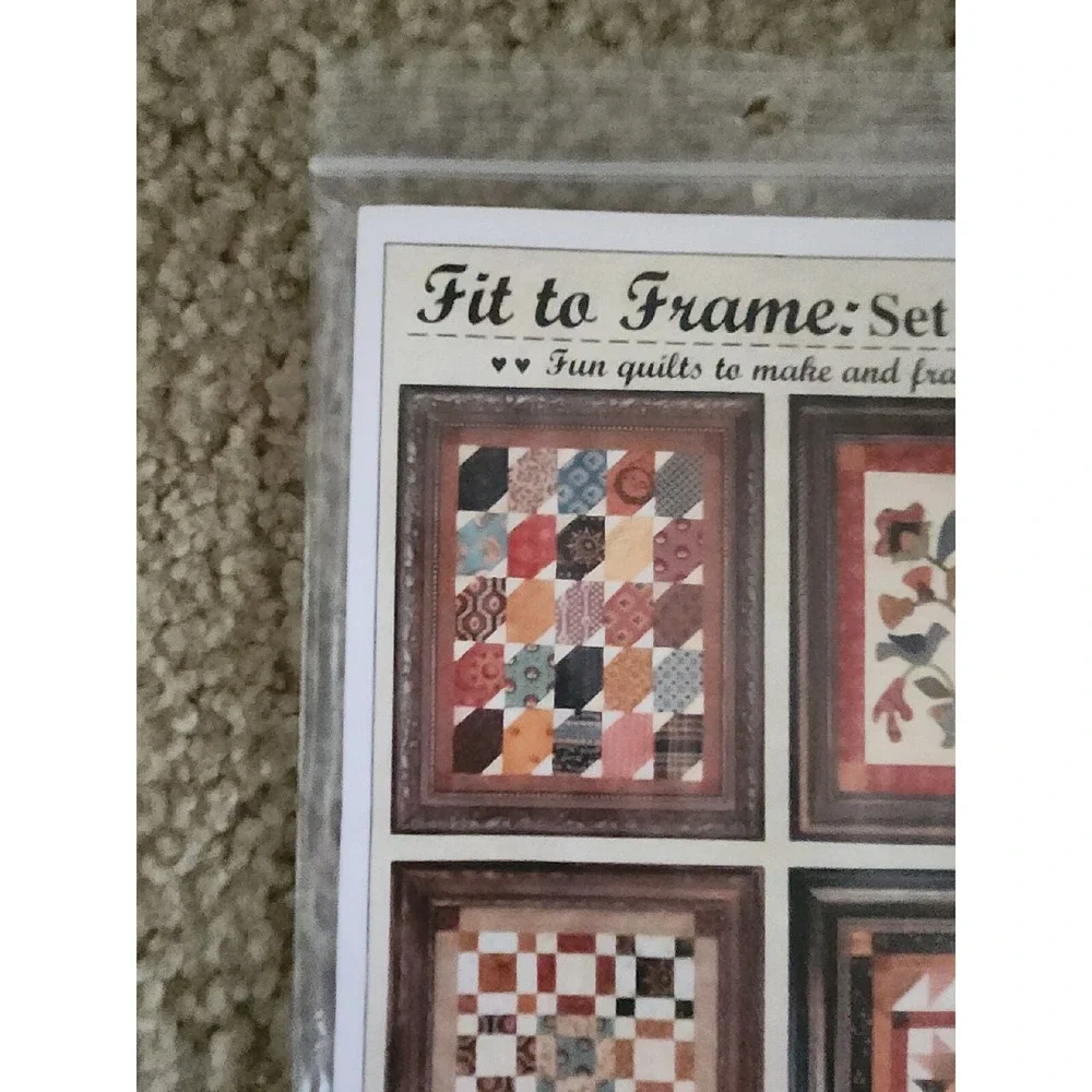 Fit to Frame Set‎ Eleven Quilt Pattern by Lori Smith